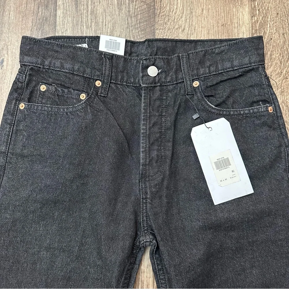 Levi’s 501 109% Cotton Denim Premium Jeans Men’s Size 32x32 Black